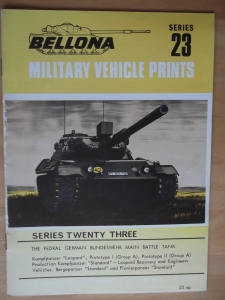 BELLONA VEHICLE PRINTS  SERIES 23 LEOPARD LEOPARD RECOVERY BERGEPANZER